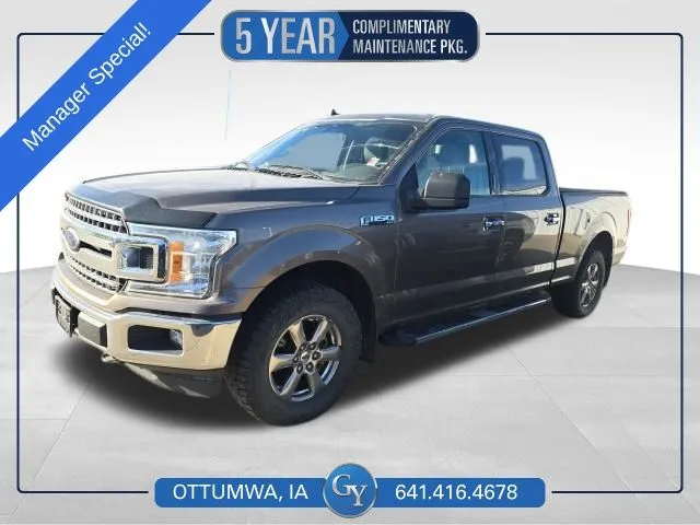 Gray 2020 Ford F-150 XLT for sale in Ottumwa, IA