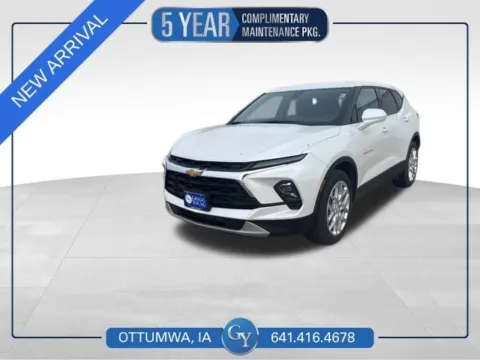 White 2023 Chevrolet Blazer LT for sale in Ottumwa, IA