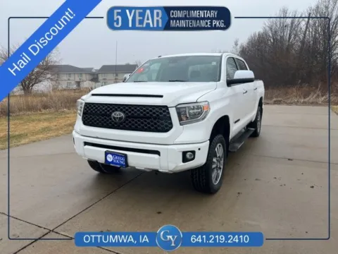 White 2019 Toyota Tundra Platinum for sale in Ottumwa, IA