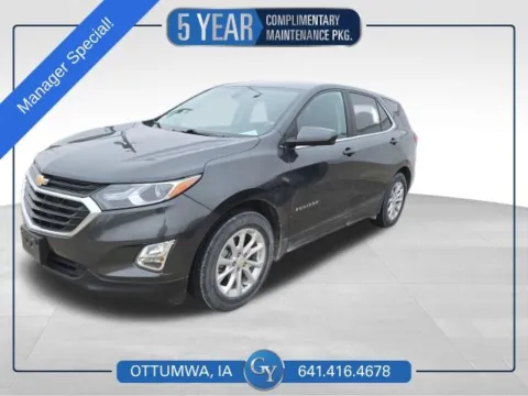 Gray 2021 Chevrolet Equinox LT for sale in Ottumwa, IA