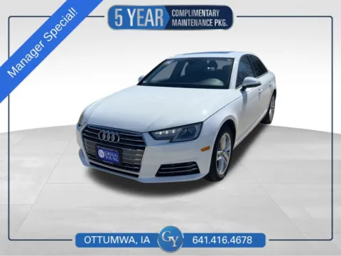 Black 2017 Audi A4 2.0T Premium for sale in Ottumwa, IA