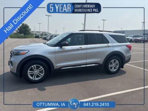Silver 2023 Ford Explorer XLT for sale in Ottumwa, IA