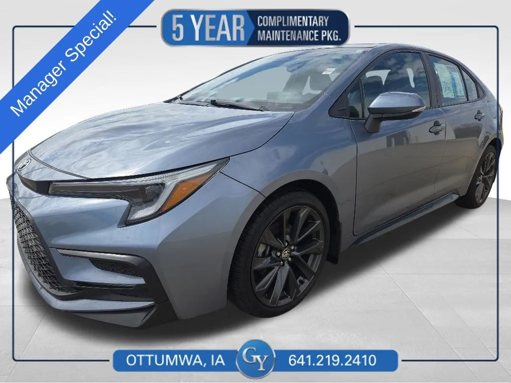 Gray 2024 Toyota Corolla SE for sale in Ottumwa, IA