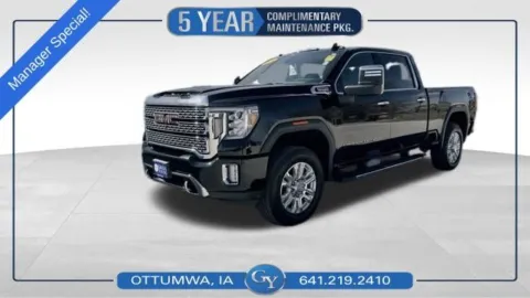 Black 2020 GMC Sierra 2500HD Denali for sale in Ottumwa, IA