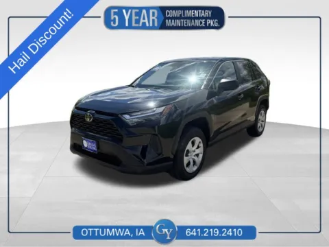 Black 2024 Toyota RAV4 LE for sale in Ottumwa, IA