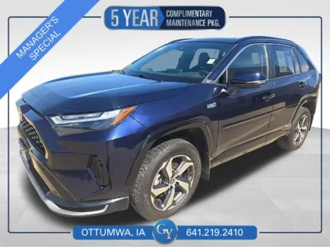 Blue 2023 Toyota RAV4 Prime SE for sale in Ottumwa, IA