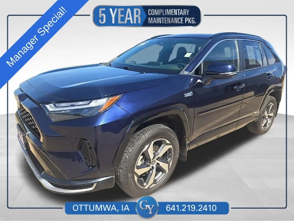 Blue 2023 Toyota RAV4 Prime SE for sale in Ottumwa, IA