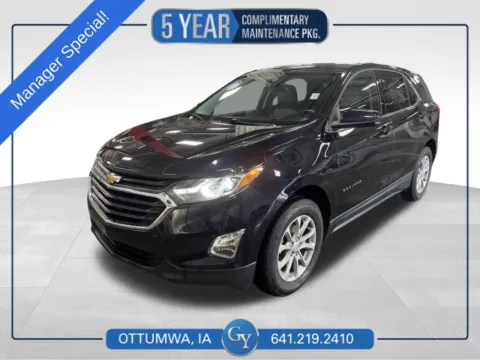 Blue 2020 Chevrolet Equinox LT for sale in Ottumwa, IA