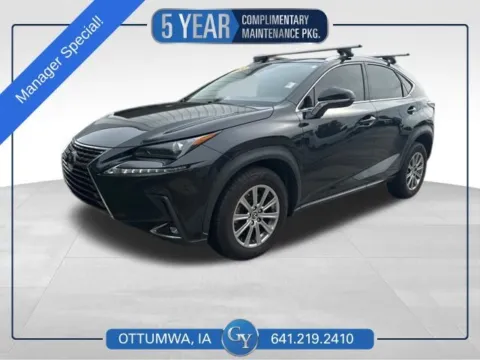 Black 2020 Lexus NX 300 Base for sale in Ottumwa, IA