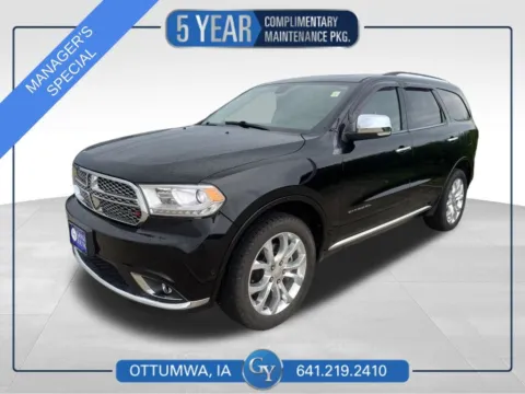 Black 2018 Dodge Durango Citadel for sale in Ottumwa, IA
