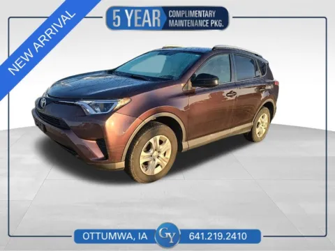 Black 2016 Toyota RAV4 LE for sale in Ottumwa, IA