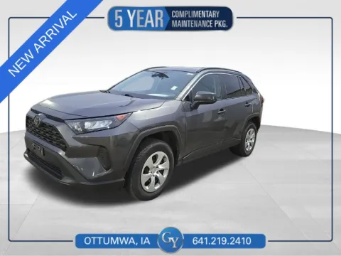 Gray 2021 Toyota RAV4 LE for sale in Ottumwa, IA
