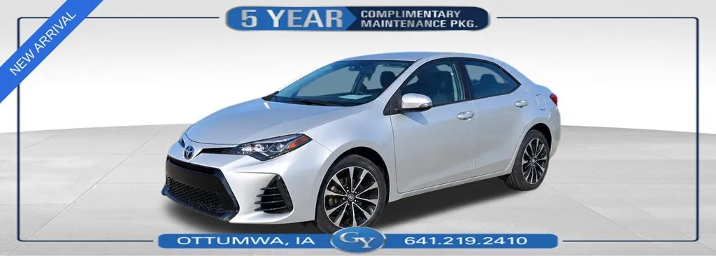 Silver 2017 Toyota Corolla SE for sale in Ottumwa, IA
