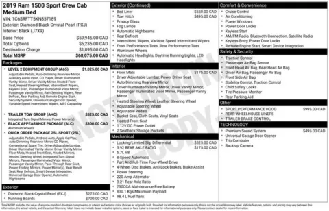 Photos of 2019 Ram 1500 Sport for sale in Ottumwa, IA at Gregg Young Toyota of Ottumwa