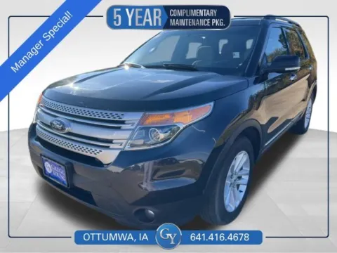 Black 2014 Ford Explorer XLT for sale in Ottumwa, IA