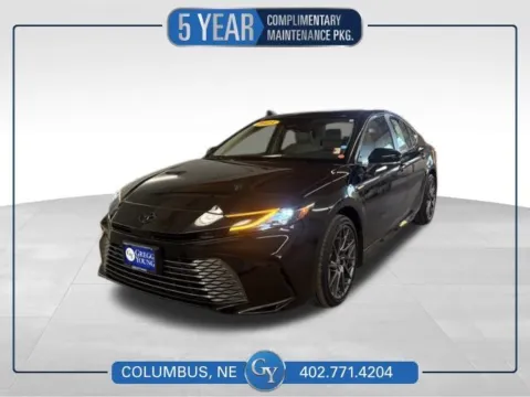 Black 2025 Toyota Camry XLE for sale in Columbus, NE