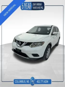 White 2015 Nissan Rogue S for sale in Columbus, NE