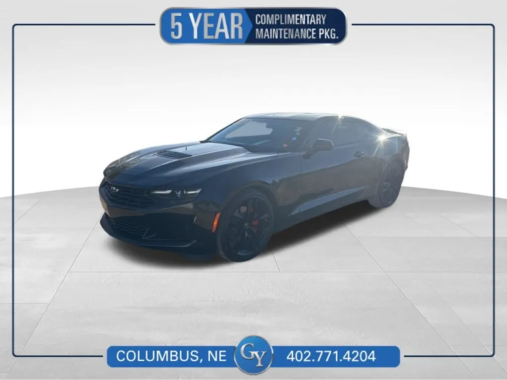 Black 2023 Chevrolet Camaro LT1 for sale in Columbus, NE