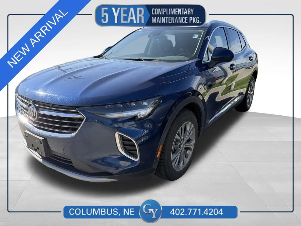 Blue 2022 Buick Envision Preferred for sale in Columbus, NE