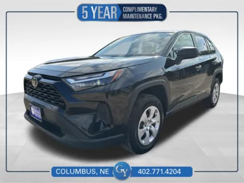 Black 2024 Toyota RAV4 LE for sale in Columbus, NE