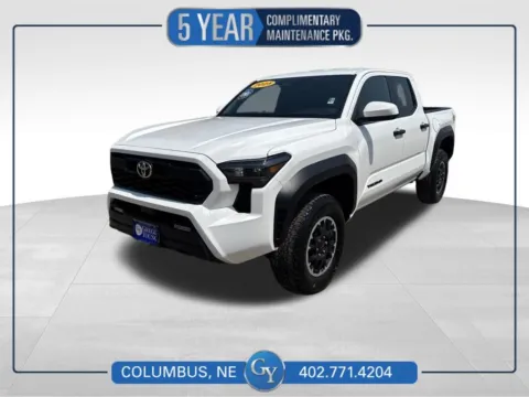 White 2025 Toyota Tacoma TRD Off-Road for sale in Columbus, NE