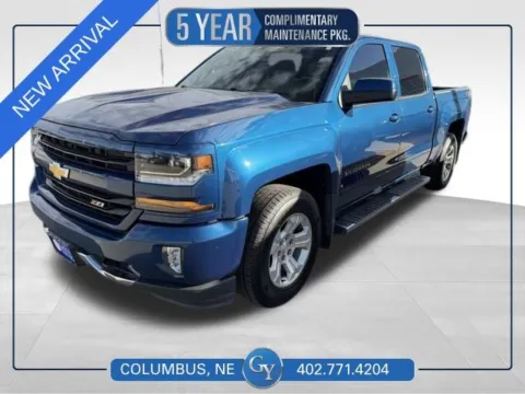 Blue 2018 Chevrolet Silverado 1500 LT for sale in Columbus, NE