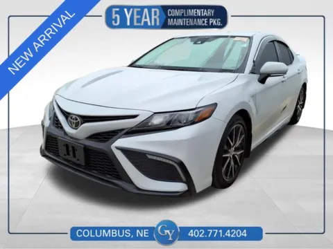 White 2023 Toyota Camry SE for sale in Columbus, NE