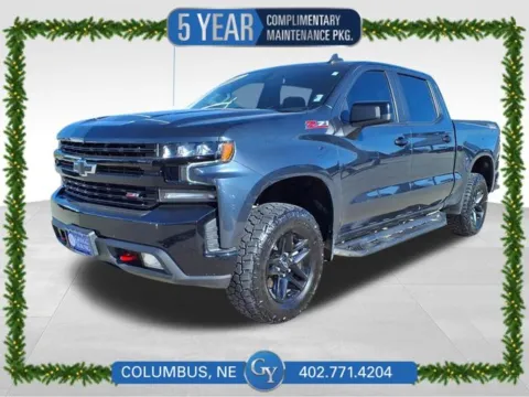 Gray 2021 Chevrolet Silverado 1500 LT Trail Boss for sale in Columbus, NE
