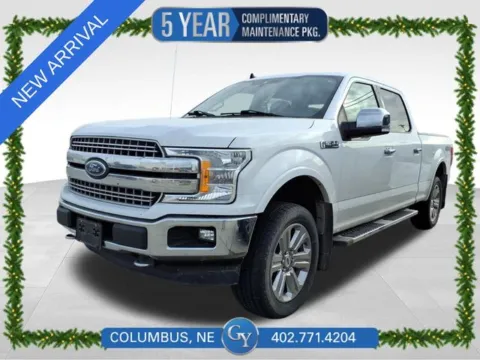 White 2019 Ford F-150 Lariat for sale in Columbus, NE