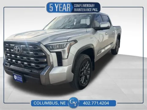 Silver 2024 Toyota Tundra Platinum for sale in Columbus, NE
