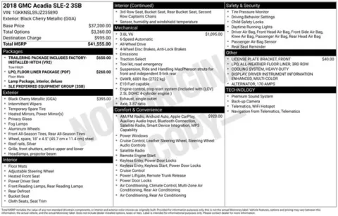 Photos of 2018 GMC Acadia SLE-2 for sale in Columbus, NE at Gregg Young Toyota of Columbus