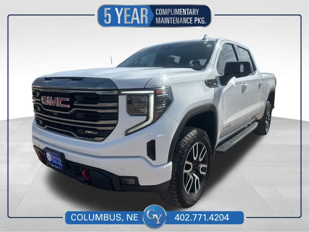 White 2023 GMC Sierra 1500 AT4 for sale in Columbus, NE