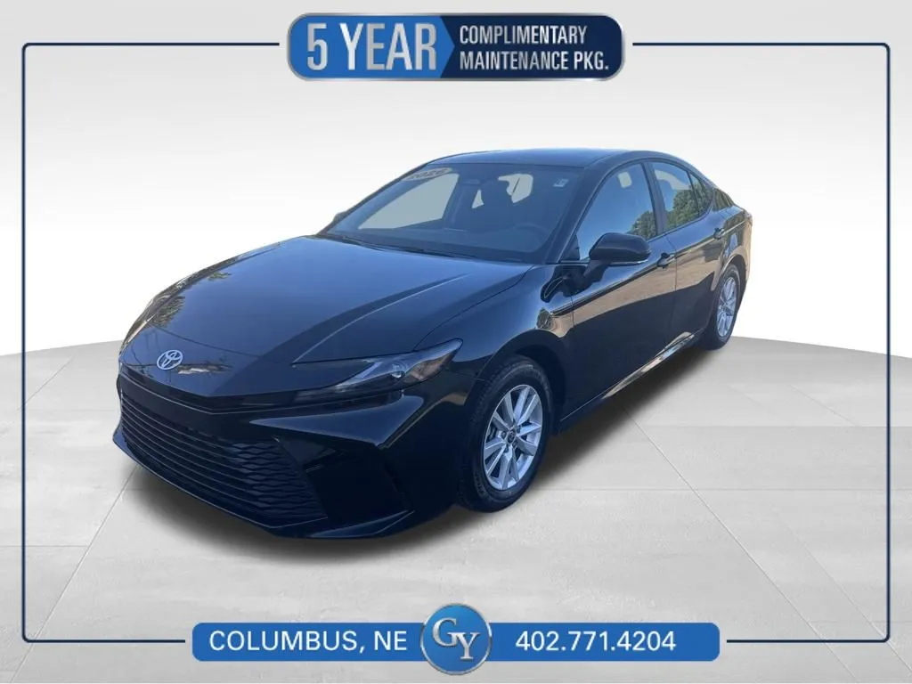 Black 2026 Toyota Camry LE for sale in Columbus, NE