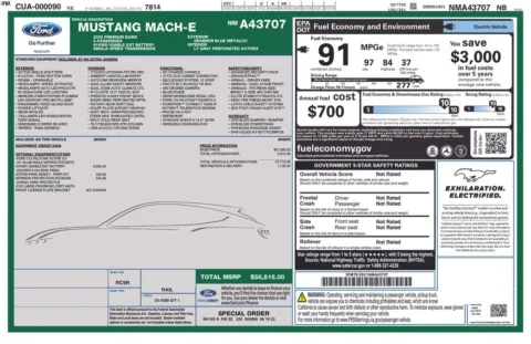 Photos of 2022 Ford Mustang Mach-E Premium for sale in Columbus, NE at Gregg Young Toyota of Columbus