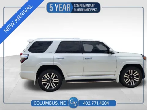 White 2017 Toyota 4Runner Limited for sale in Columbus, NE