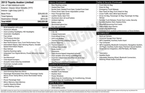 Photos of 2013 Toyota Avalon Limited for sale in Columbus, NE at Gregg Young Toyota of Columbus