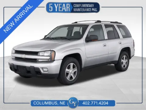 Silver 2005 Chevrolet TrailBlazer LT for sale in Columbus, NE