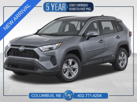 Gray 2024 Toyota RAV4 Hybrid LE for sale in Columbus, NE