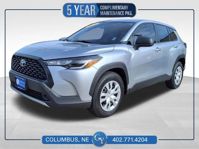 Silver 2024 Toyota Corolla Cross L for sale in Columbus, NE