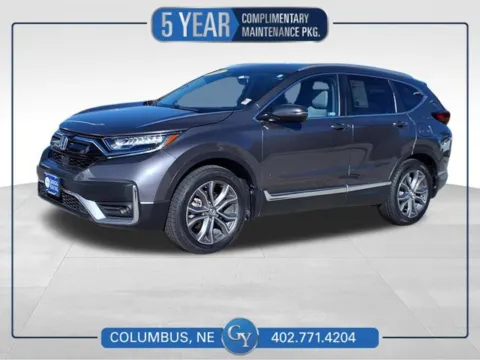Gray 2021 Honda CR-V Touring for sale in Columbus, NE