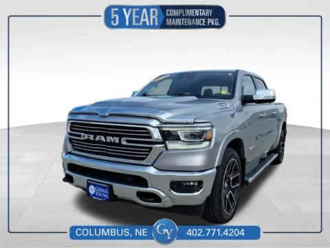 Silver 2019 Ram 1500 Laramie for sale in Columbus, NE