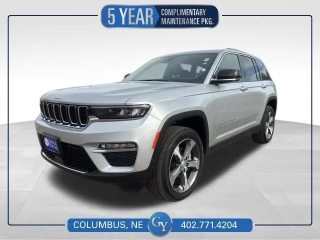 Silver 2024 Jeep Grand Cherokee Limited for sale in Columbus, NE