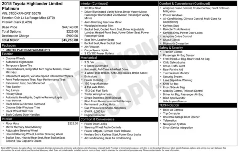 Photos of 2015 Toyota Highlander for sale in Columbus, NE at Gregg Young Toyota of Columbus