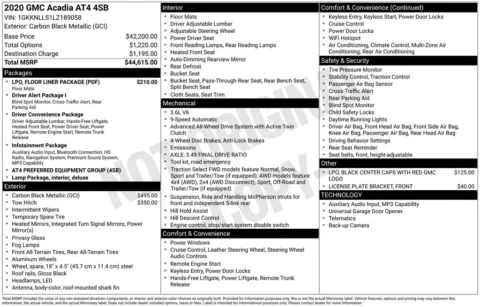 Photos of 2020 GMC Acadia AT4 for sale in Columbus, NE at Gregg Young Toyota of Columbus