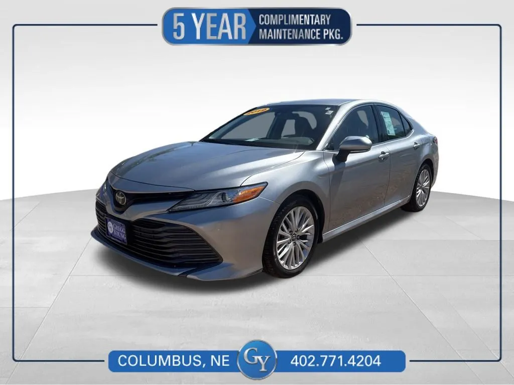 Silver 2019 Toyota Camry XLE for sale in Columbus, NE