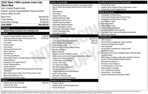 Photos of 2022 Ram 1500 Laramie for sale in Columbus, NE at Gregg Young Toyota of Columbus