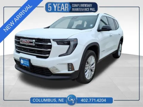 White 2024 GMC Acadia Elevation for sale in Columbus, NE