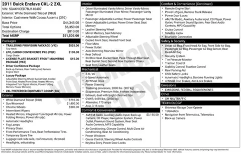 Photos of 2011 Buick Enclave CXL for sale in Columbus, NE at Gregg Young Toyota of Columbus