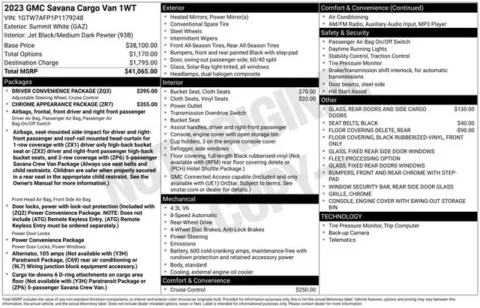 Photos of 2023 GMC Savana 2500 Work Van for sale in Columbus, NE at Gregg Young Toyota of Columbus