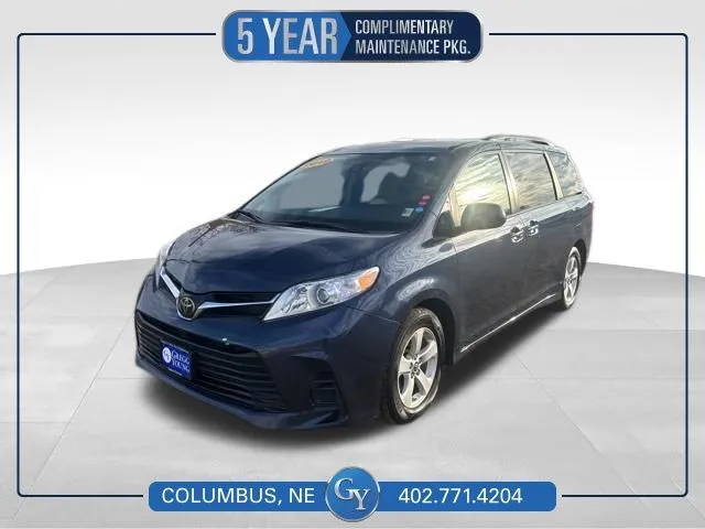 Red 2019 Toyota Sienna L for sale in Columbus, NE